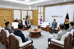 제2대 충청광역연합의회 4개 시도 기관방문(대전광역시)