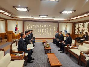 충청광역연합의회, 세종 찾아 행정수도 완성에 힘 보태
